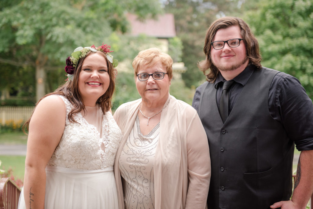 Jesse & Paige McEachran Homestead Winery outdoor wedding family portraits mother of the bride by Tina Captures Photography