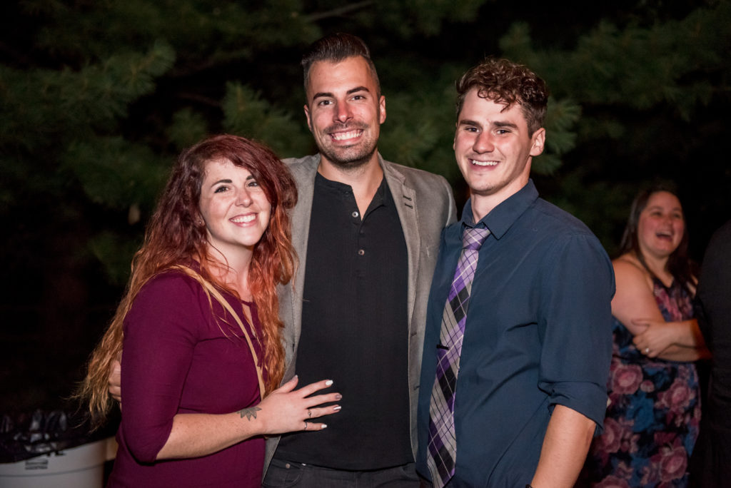 Jesse & Paige McEachran Homestead Winery outdoor wedding dessert reception by Tina Captures Photography